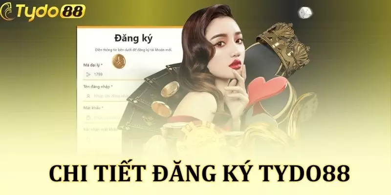 Chi tiết đăng ký Tydo88 chưa đầy 1 phút